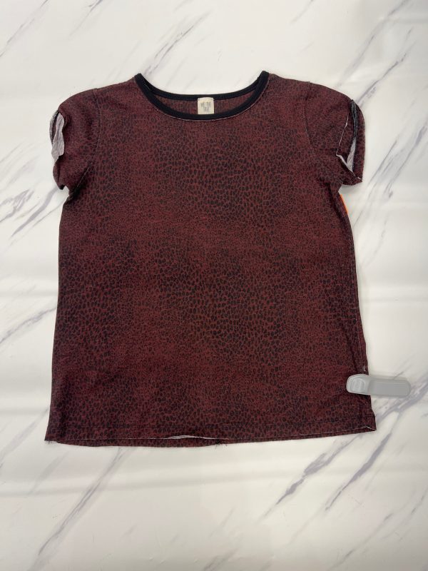 Top Short Sleeve By We The Free In Red, Size: S Online Hot Sale