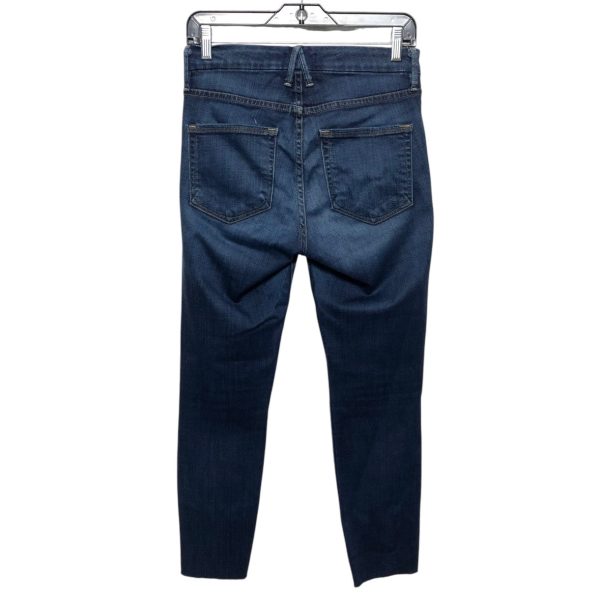 Jeans Skinny By Good American In Blue Denim, Size:0 Sale