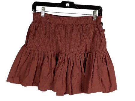 Skirt Midi By Anthropologie In Brown, Size: Xs Fashion