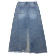 Skirt Maxi By Risen In Blue Denim, Size: M Online now