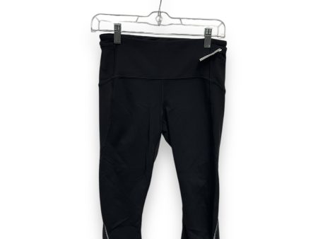 Athletic Capris By Lululemon In Black, Size: 8 Cheap