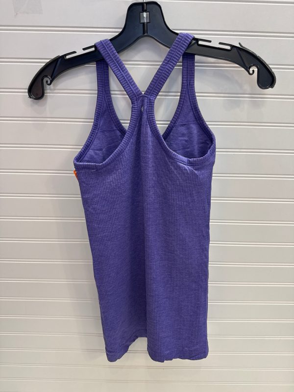 Athletic Tank Top By Lululemon In Purple, Size: Xs Cheap