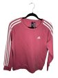 Athletic Sweatshirt Crewneck By Adidas In Pink, Size: L Online now