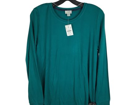 Top Long Sleeve Basic By J. Crew In Teal, Size: M Supply