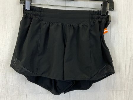 Athletic Shorts By Lululemon In Black, Size: 6 Supply