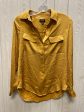 Blouse Long Sleeve By Jones New York In Gold, Size: Xs Cheap