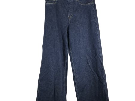 Jeans Flared By Spanx In Blue Denim, Size: 1x Supply