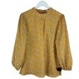 Blouse Long Sleeve By Carolina Belle In Yellow, Size: Xl Online Sale