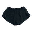 Athletic Shorts By Lululemon In Black, Size: S Cheap