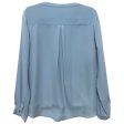 Blouse Ls By Vince Camuto In Blue, Size:L Hot on Sale