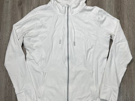 Athletic Jacket By Lululemon In White, Size: 2x Online