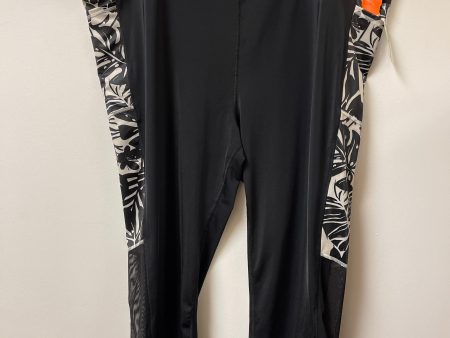 Athletic Leggings By Lane Bryant In Black, Size: 4x For Sale