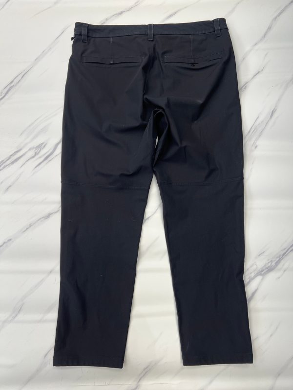 Athletic Pants By Lululemon In Black, Size: 12 Fashion