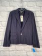 Blazer Designer By Ralph Lauren Collection In Blue & White, Size: L For Sale