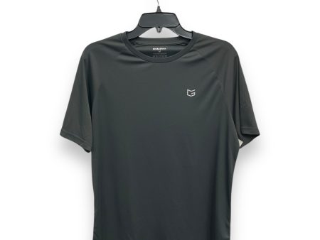 Athletic Top Short Sleeve By Clothes Mentor In Grey, Size: M Fashion