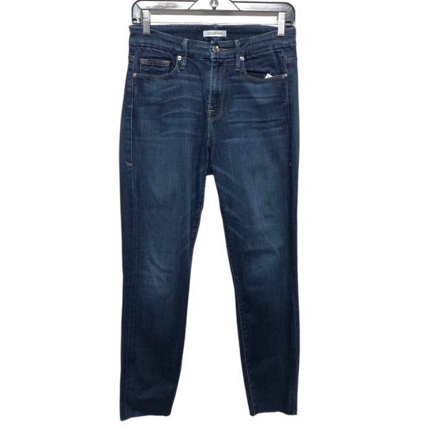 Jeans Skinny By Good American In Blue Denim, Size:0 Sale