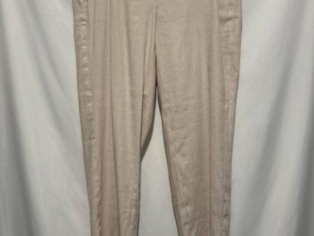 Pants Linen By J. Jill In Beige, Size: M Fashion