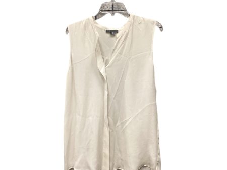 Blouse Sleeveless By Vince In Cream, Size: L Discount