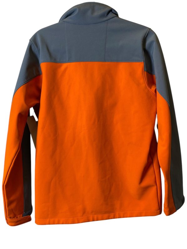 Athletic Jacket By Columbia In Grey & Orange, Size: S For Sale