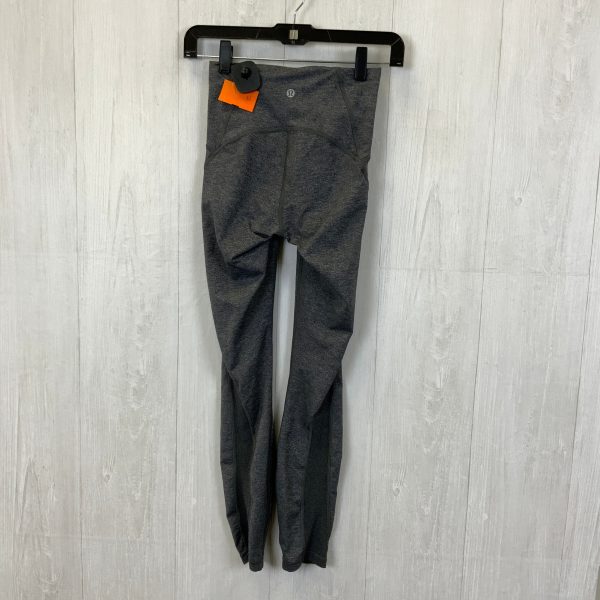 Athletic Leggings By Lululemon In Grey, Size: 2 Online Sale