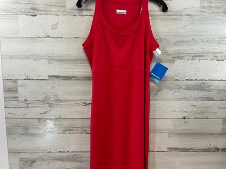 Athletic Dress By Columbia In Red, Size: M Supply