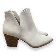 Boots Ankle Heels By Clothes Mentor In Cream, Size: 9 Cheap