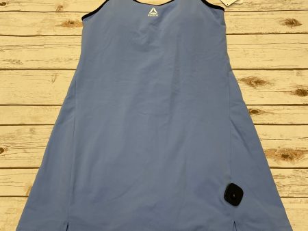 Athletic Dress By Reebok In Blue, Size: L For Cheap