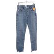 Jeans Skinny By Agolde In Blue Denim, Size:4 Cheap