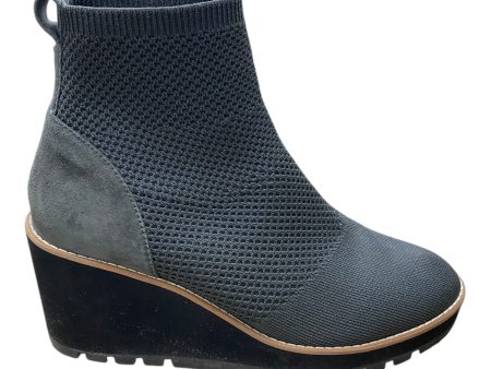 Boots Designer By Eileen Fisher In Black & Grey, Size: 9 Cheap