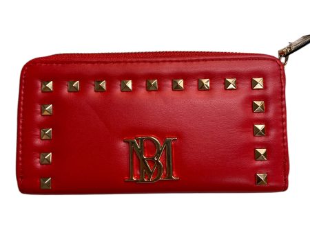 Wallet Designer By Badgley Mischka In Red, Size:Medium Cheap