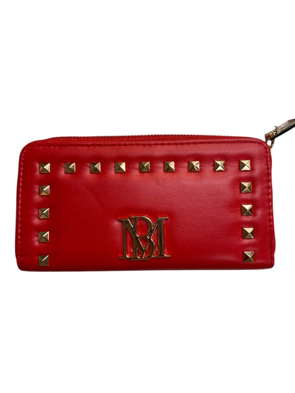 Wallet Designer By Badgley Mischka In Red, Size:Medium Cheap