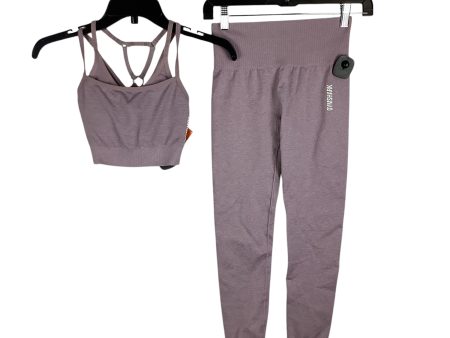 Athletic Pants 2pc By Gym Shark In Purple, Size: S Sale