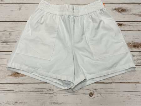 Athletic Shorts By Athleta In White, Size: M Hot on Sale