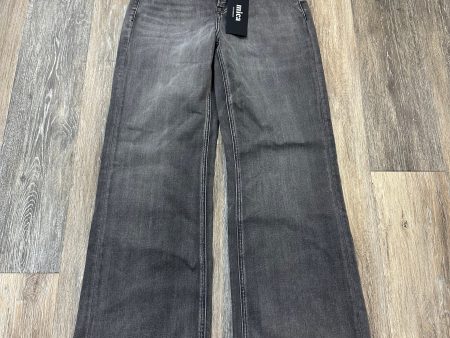 Jeans Wide Leg By Mica In Black Denim, Size: 0 For Sale