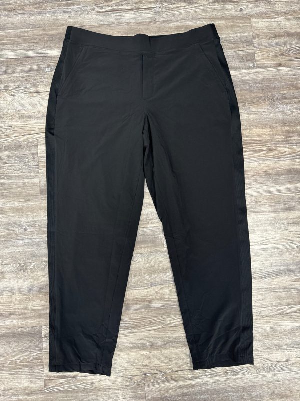 Athletic Pants By Athleta In Black, Size: 16 Cheap