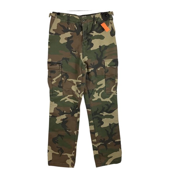 Pants Cargo & Utility By Good American In Camouflage Print, Size: 4 on Sale