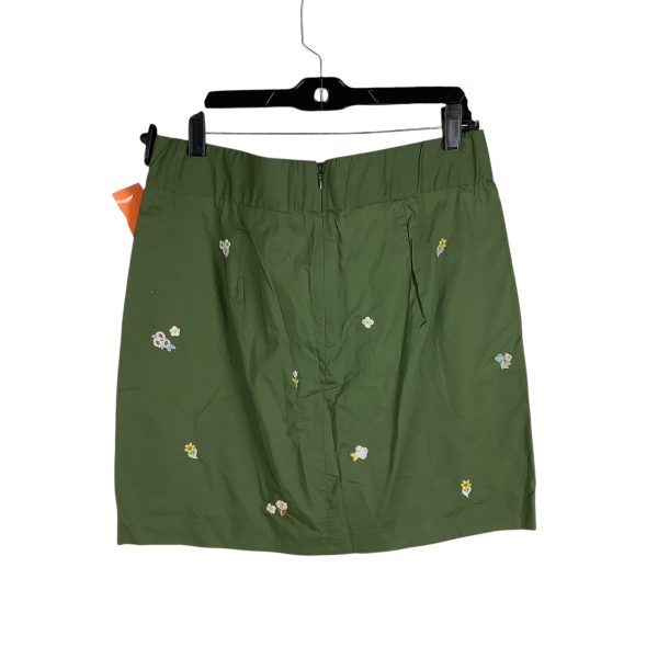 Skirt Mini & Short By J. Crew In Green, Size: 10 Hot on Sale