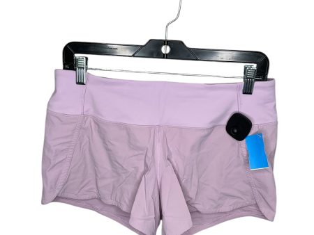 Athletic Shorts By Lululemon In Purple, Size: 8 Online