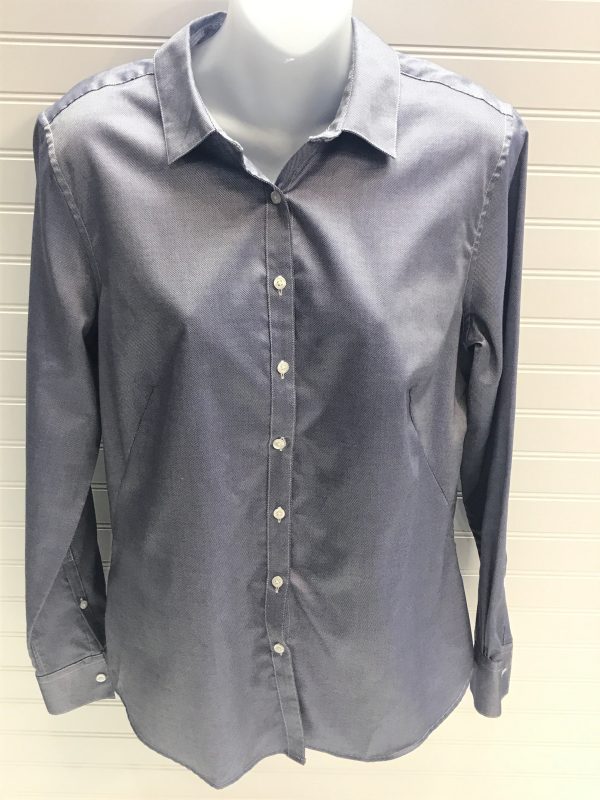 Blouse Long Sleeve By Brooks Brothers  Size: 10 Fashion