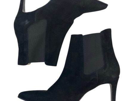 Boots Ankle Heels By Cmc In Black, Size:9.5 Online Sale