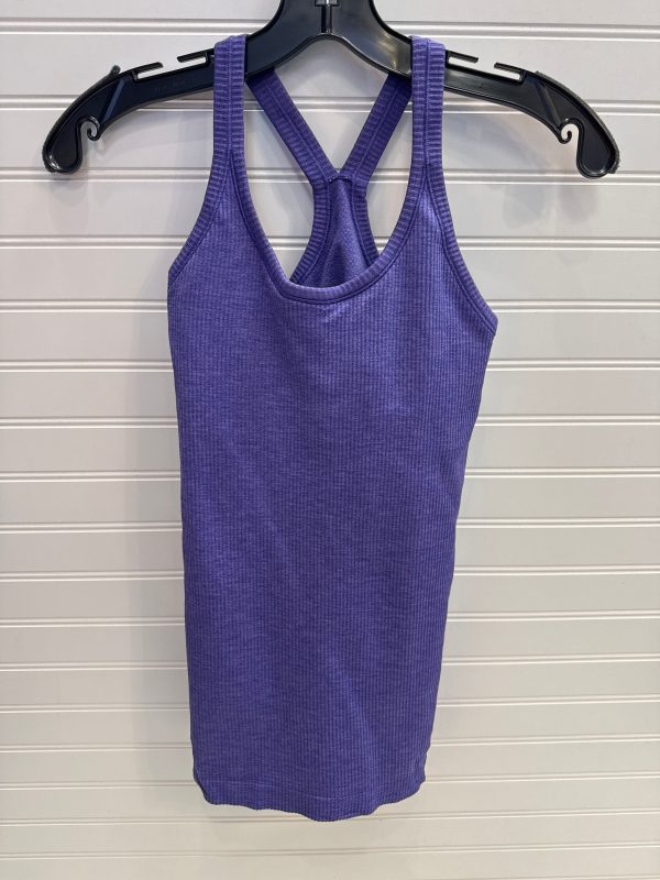 Athletic Tank Top By Lululemon In Purple, Size: Xs Cheap