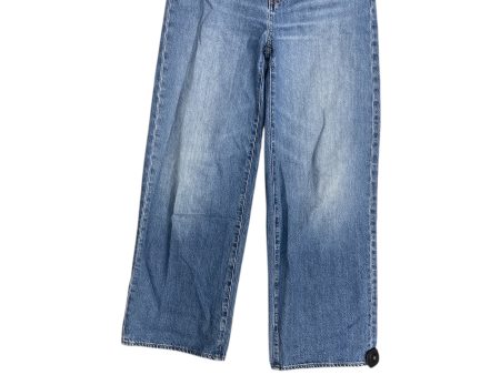 Jeans Wide Leg By Madewell In Blue Denim, Size: 26 Online Hot Sale