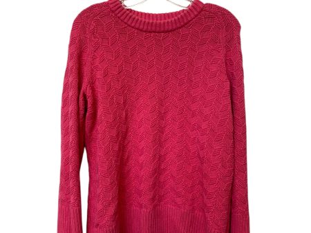 Sweater By Free Assembly In Pink, Size: L Online Sale