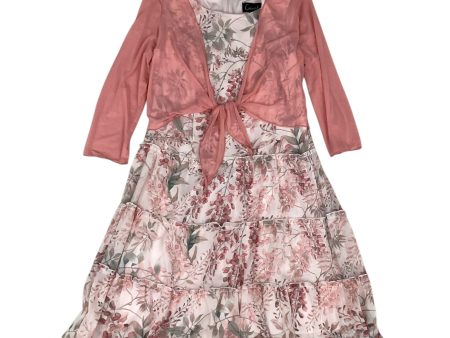 Dress Set 2pc By Connected Apparel In Pink, Size: M on Sale