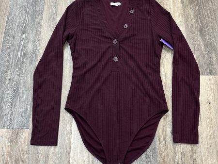 Bodysuit By Good American In Maroon, Size: M Sale