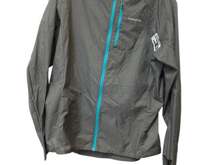 Athletic Jacket By Patagonia In Grey, Size: L Hot on Sale