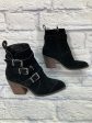 Boots Ankle Heels By Crown Vintage In Black, Size: 8 Online