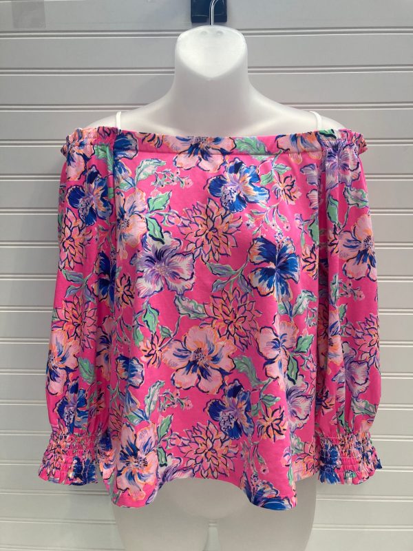 Top 3 4 Sleeve By Lilly Pulitzer  Size: Xs Online Sale