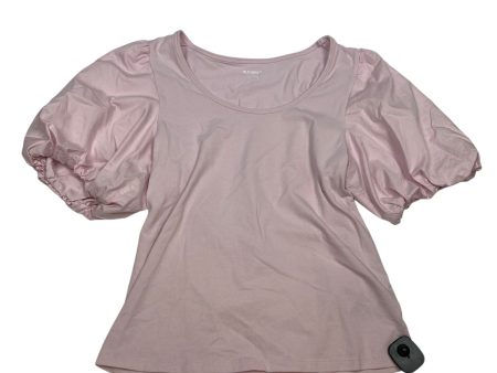 Top Short Sleeve By Old Navy In Pink, Size: L Hot on Sale