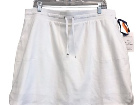 Skirt Mini & Short By Croft And Barrow In White, Size:16 Discount